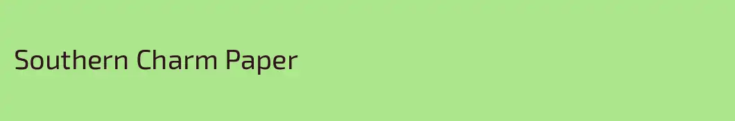 Southern Charm Paper